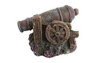 Декорация пластиковая PRIME &laquo;Старинная пушка&raquo;, 15,5&times;12,5&times;9,5&nbsp;см