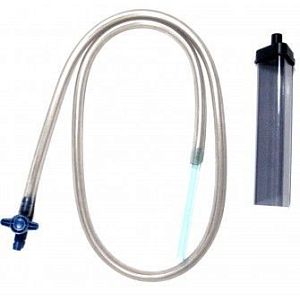 Сифон BOYU с&nbsp;краном и&nbsp;треугольным заборным раструбом для очистки грунта аквариума, 45,8&nbsp;см, D53,3мм&nbsp;мм