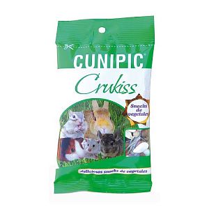 Лакомство CUNIPIC «Crukiss Vegetables» с овощами для грызунов, 75 г