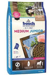 Корм Bosch Junior Medium для щенков и подростков средних пород, 1 кг