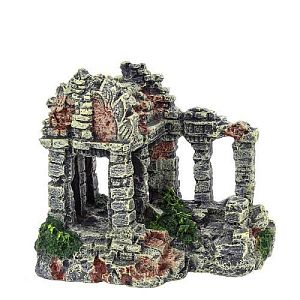 Декор Prime «Древние руины», пластик, 165х125×150 мм