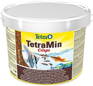 TetraMin Pro Crisps основной корм для всех видов аквариумных рыб, чипсы 10 л