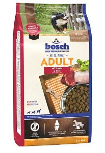 Корм Bosch Adult Lamb&Rice для взрослых собак, ягненок с рисом
