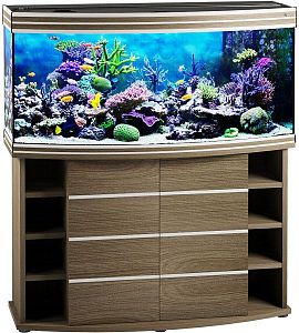 Морской аквариум с&nbsp;тумбой STELLEX AQUA 300, 300&nbsp;л, 126x51&times;139&nbsp;см