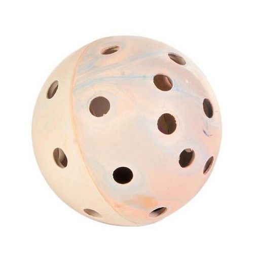 Мяч TRIXIE с колокольчиком, резина, D 7 см
