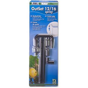 Комплект с флейтой JBL OutSet spray 12/16 для выпуска воды из внешнего фильтра CP e40x/70x/90x