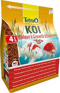 TetraPond KOI Color&Grouth Sticks энергетический корм для карпов кои, палочки 4&nbsp;л