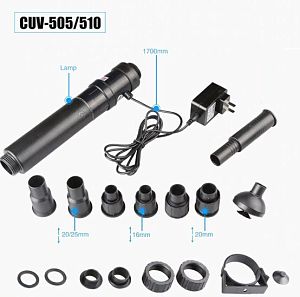 Ультрафиолетовый стерилизатор SUNSUN CUV-510 для аквариумов, 10 Вт