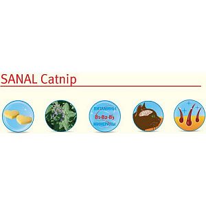 SC1800 SANAL Сatnip Антистрессоввые витамины для кошек, 30 г