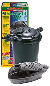 Напорный фильтр с помпой Sera fil Bioactive 6000 для прудов до 6000 л