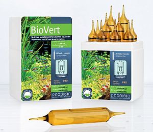 Добавка олигоэлементов Prodibio BIO VERT PRO для аквариумных растений 1000−20000 л, 10 ампул