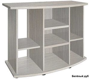 Подставка без дверок Biodesign ПАНОРАМА 240&nbsp;чёрная шагрень, влагостойкая плита ЛДСП 16/22&nbsp;мм, 101х46&times;74&nbsp;см