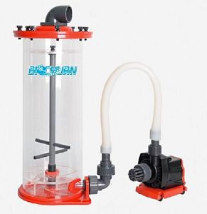 Bio Churn-150EXT внешний фильтр «кипящего слоя» для аквариумов от 1000−1200 л, 23 Вт