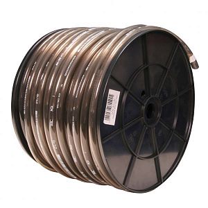 Шланг JBL Aquarium tubing GREY 16/22 для воды, прозрачный серый, на катушке 25 м