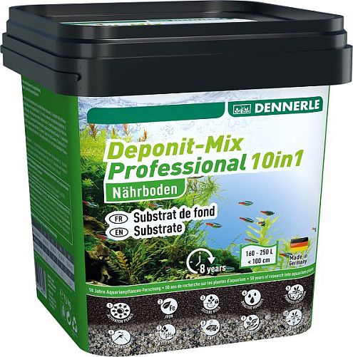 Субстрат питательный Dennerle Deponit Mix Professional 10in1 9,6 кг