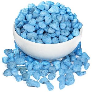 Грунт Laguna цветной синий, 2 кг, 5−8 мм