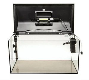 Аквариум Aquael LEDDY SET PLUS 60 D&N 2.0 черный, 54 л