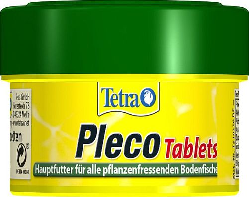 Корм Tetra PlecoTablets для травоядных сомов, 30 мл, 58 таблеток