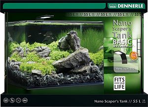 Аквариум Dennerle NANO scaper’s tank Basic Style LED, 55 л