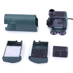 Внутренний кассетный фильтр BOYU с&nbsp;дождевальной флейтой, 19&nbsp;Вт, 1350&nbsp;л/ч