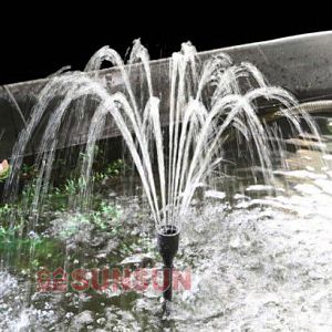 Фильтр прудовый SUNSUN CUF-2511&nbsp;с&nbsp;помпой, фонтанными насадками и&nbsp;UV-стерилизатором, 20&nbsp;Вт, 1000&nbsp;л/ч, подъем воды 1,6&nbsp;м