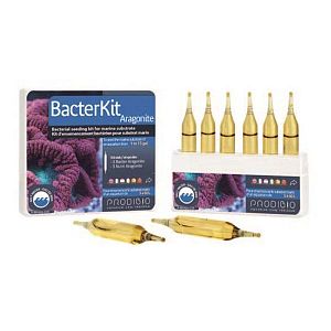 Бактерии Prodibio Bacterkit Aragonite для запуска морского грунта, 12 шт.