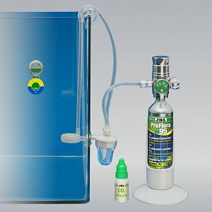JBL ProFlora u201 система СО2 для аквариумов от 10 до 200 литров со сменным баллоном 95 г