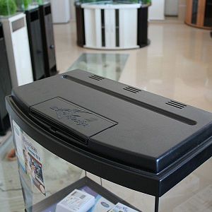 Аквариум КЛАССИК 50R черный, панорамный, светильник LED 8,1&nbsp;Вт, комплект оборудования