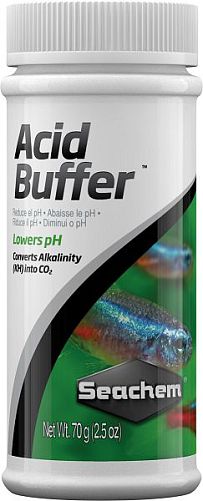 Добавка Seachem Acid Buffer для снижения pH, 70 г, 2 г на 80 л