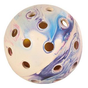 Мяч TRIXIE с колокольчиком, резина, D 7 см