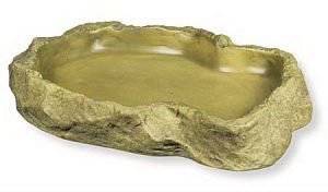 Exo Terra кормушка-камень пластик для террариума экстра-большая