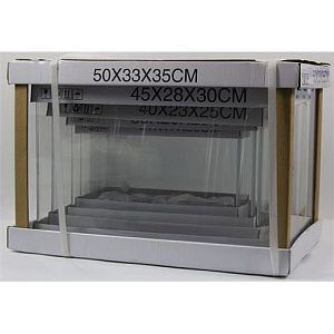 Аквариумный набор матрешка PRIME стекло OpticWhite 5в1, 57 л,37 л,23 л,16 л,10 л