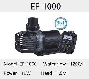 Помпа подъемная Jebao EP-1000 с контроллером, 1200 л/ч