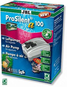 JBL ProSilent a100 сверхтихий компрессор для аквариумов 40−150 л, 100 л/ч