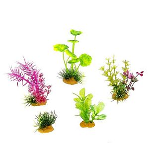 Набор пластиковых растений PRIME PR-70603, 5&nbsp;шт.