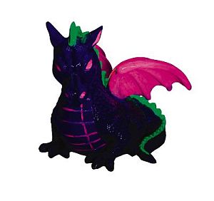 Декорация с&nbsp;GLO-эффектом GLOFISH &laquo;Дракон&raquo;, 9,65&times;10,67&times;10,67&nbsp;см