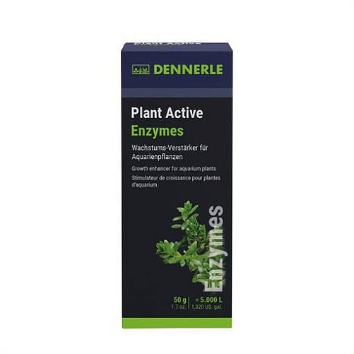 Удобрение профессиональное Dennerle Plant Active Enzymes с ферментами, порошок, 50 г