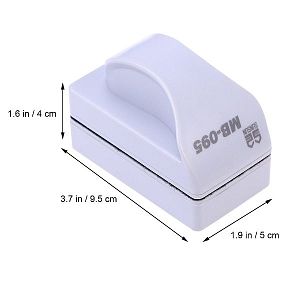 Магнитный скребок SunSun MB-095 плавающий средний, белый, 95х55×70 мм