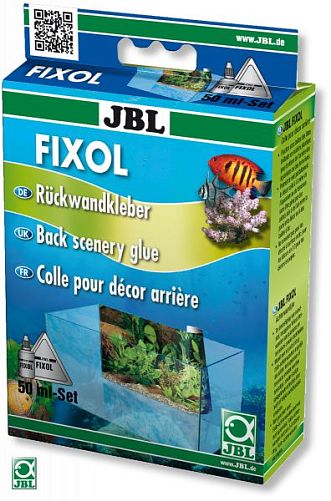 JBL FIXOL специальный клей для приклеивания аквариумных фонов, 50 мл