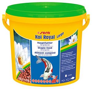 Корм основной Sera KOI ROYAL ST large для кои свыше 25 см, гранулы 3,8 л