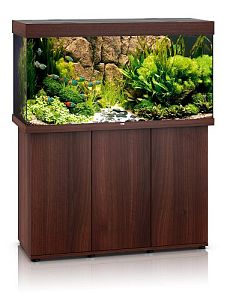 Тумба JUWEL Рио 300/350 SBX для аквариума, темное дерево, 121x51×80 см