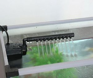 Фильтр внутренний SUNSUN JP-014F с&nbsp;поворотной дождевой флейтой, 16&nbsp;Вт, 800&nbsp;л/ч