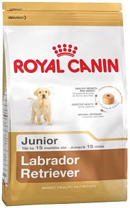 Корм Royal Canin LABRADOR RETRIEVER JUNIOR для щенков породы лабрадор, ретривер, 3 кг