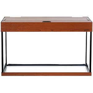 Аквариум LUX П120&nbsp;прямой, с&nbsp;крышкой и&nbsp;светильником Т8 2&times;18&nbsp;Вт, итальянский орех, 120&nbsp;л