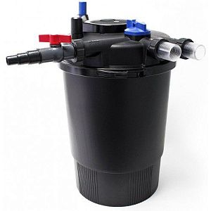 Фильтр прудовый напорный SUNSUN CPF-30000&nbsp;с&nbsp;UV-стерилизатором, обратной промывкой, 75&nbsp;л, 12&thinsp;000&nbsp;л/ч, UV-55&nbsp;Вт