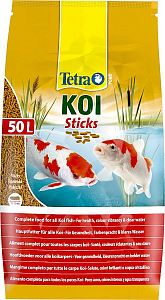 Корм Tetra Pond KoiSticks для прудовых рыб, гранулы для роста, 50 л
