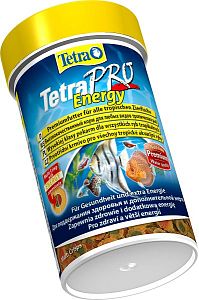TetraPro Energy Crisps специалный энергетический корм для всех видов аквариумных рыб, чипсы 100&nbsp;мл