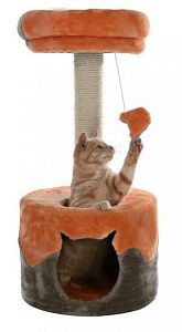Домик TRIXIE «Nuria» для кошки, 71 см, серый, оранжевый