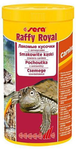 Sera RAFFY Royal корм для рептилий, 1 л