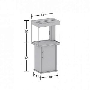 Тумба для аквариума Juwel Лидо 120, бук, 61х41&times;73&nbsp;см